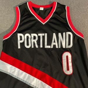 Portland Trail Blazers Damian lillard jersey XL